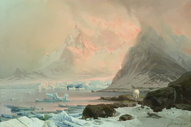 Kesäyö, Spitsbergen