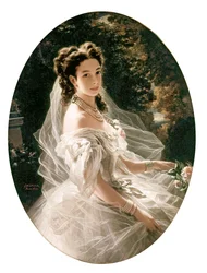 Metternichin prinsessa Pauline, 1860