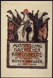 Näyttely Baijerin sodan saaliista Punaisen Ristin hyödyksi, 1915