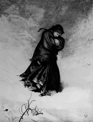 "The Lost Path", 1863, 1912