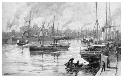 Melbourne Yarrasta, Victoria, Australia, 1886.