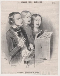 Onneton musiikin teorian opettaja, 1840, 1840.