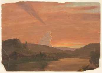 Pilvitutkimus auringonlaskun aikaan