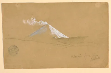 Cotopaxi lähellä Ambatoa Ecuadorista
