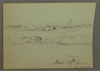 Piirros, Lontoon kaupunki, mahdollisesti 1869
