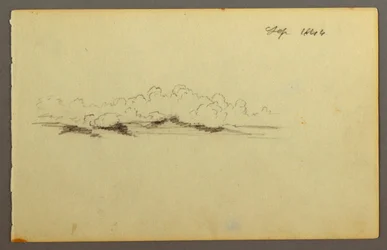 Piirros, Pilvet, 1844