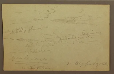 Piirros, Pilvinen taivas, mahdollisesti 1860-luku
