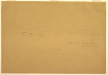 Piirros, Cotopaxi Machachin ja Talungan välillä, 19. kesäkuuta 1857.
