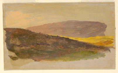 Piirros, Kukkulanrinne, 1870-80