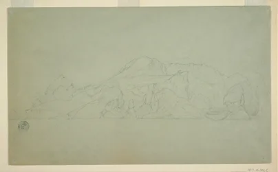 Piirros, jäävuori, kesä- tai heinäkuu 1859