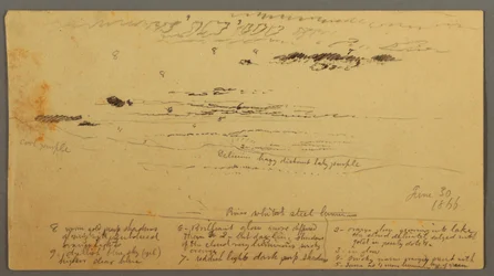 Piirros, Maisemapiirros, Hudson Valley, New York, 30. kesäkuuta 1866.
