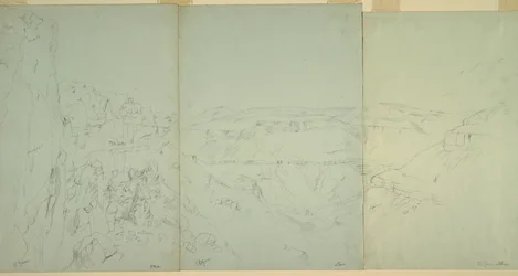 Piirros, Maisema El Yemanissa, 1868