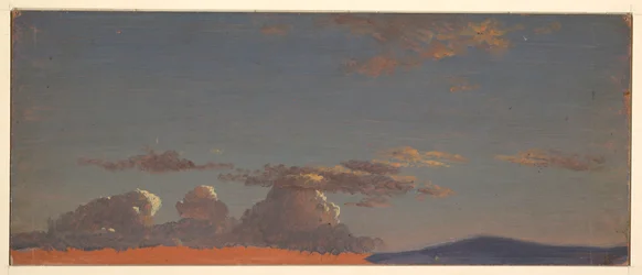 Piirros, Maine  taivaan tutkiminen, n. 1868-69.