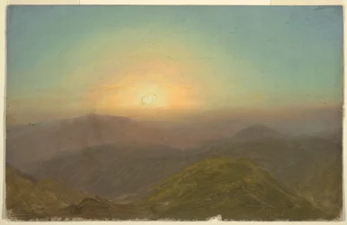 Piirros, Aamumaisema, 1865