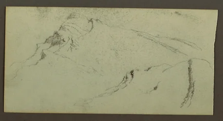 Piirros, Vuorenhuiput, mahdollisesti 1868