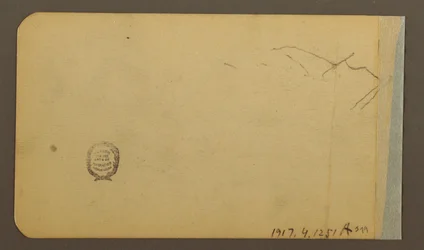 Piirros, tasanko, kukkula, kaupunki; Kääntöpuoli: Vuoristo, 1889