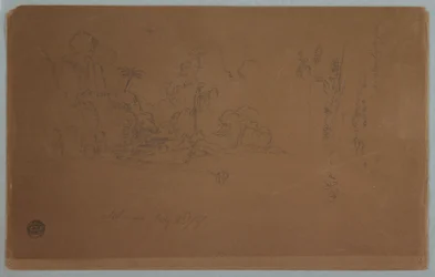 Piirros, Saberreta, Ecuador, 23. heinäkuuta 1857.