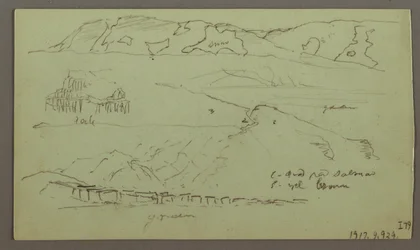 Piirros, Valley, huhtikuu mahdollisesti 1868