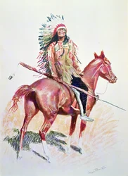 Sioux Chief (väri litho)