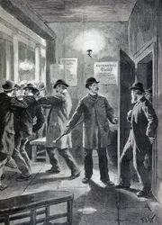 Poliisin ratsia anarkistikerhoon, Lontoo
