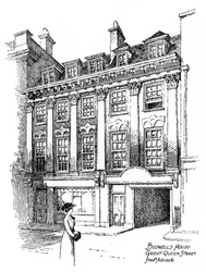 James Boswellsin talo, Great Queen Street, Covent Garden, Lontoo, 1912
