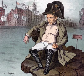 Frederick Burr Opperin kirjoittama "Wall Streetin pikku Napoleon" maanpaossa.