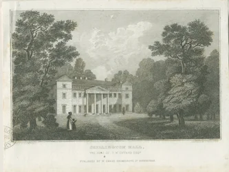 Chillington Hall: kaiverrus, nd [1830] (vedos) (painettu)
