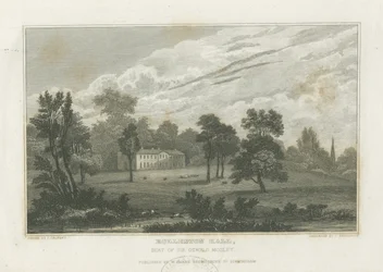 Rolleston Hall: kaiverrus ja [1800-luvun puoliväli] (painettu)