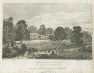 Smethwick Grove: kaiverrus, nd [c 1830] (painettu)