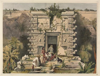 Suuren Teocallisin portti, Uxmal.