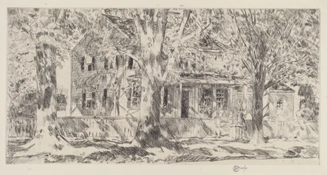 Talo Main Streetillä, Easthampton, 1922.