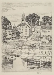 Kirkkotorni, Portsmouth, 1921.