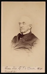 Kenraali Joseph Gilbert Tottenin muotokuva 1788-1864, ennen vuotta 1864.