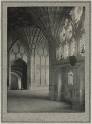 Gloucesterin katedraali - Luostarit: South and West Alleys, n. 1900.