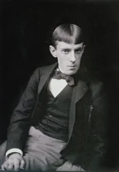 Frederick Hollyerin (1837-1933) muotokuva Aubrey Beardsleystä (1872-98)
