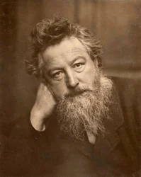 William Morris, 1887 (seepiakuva)