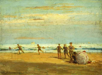 Meren rannalla