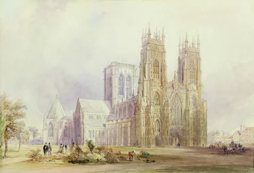 York Minster: näkymä luoteeseen