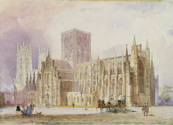 York Minster: näkymä etelään
