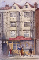 Aldersgate Street, Lontoo, c1850