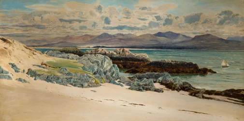 Snowdon ja Caernarvon Llanddwynin saarelta, 1917.