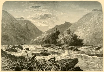 "Mountain Island", 1872.