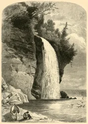 "Silver Cascade", 1872.