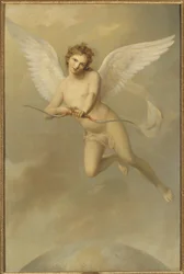 Cupidon - Cupid, kirjoittanut Westin, Fredric (1782-1862). Öljy kankaalle