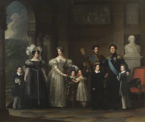 Bernadotten perhe, 1837