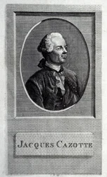 Muotokuva kirjailijasta Jacques Cazotte 1720-1792