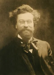 Ranskalaisen säveltäjän Claude Terrassen (1867-1923) muotokuva.