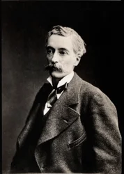 Edouard Lockroyn (1838-1913), ranskalaisen poliitikon muotokuva.