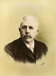 Georges Bergerin (1834-1910) muotokuva, kaivosinsinööri, ranskalainen poliitikko.