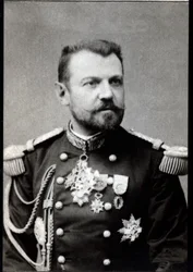 Ranskalaisen kenraalin Henri Joseph Brugeren (1841-1918) muotokuva.